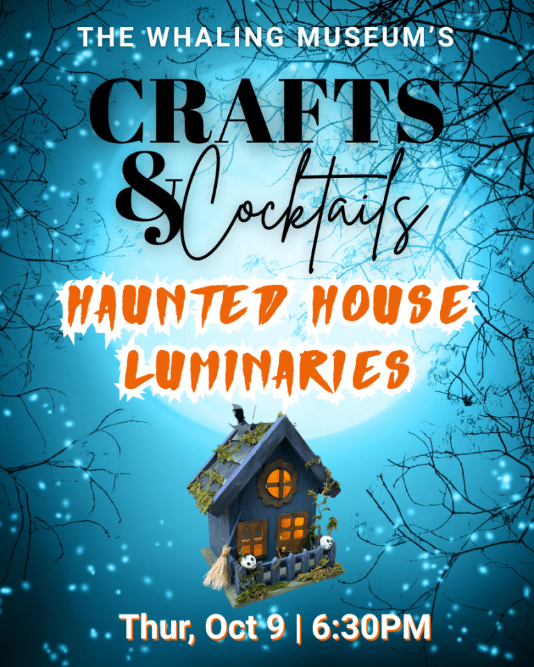 Crafts and Cocktails: Haunted House Luminaries 21+