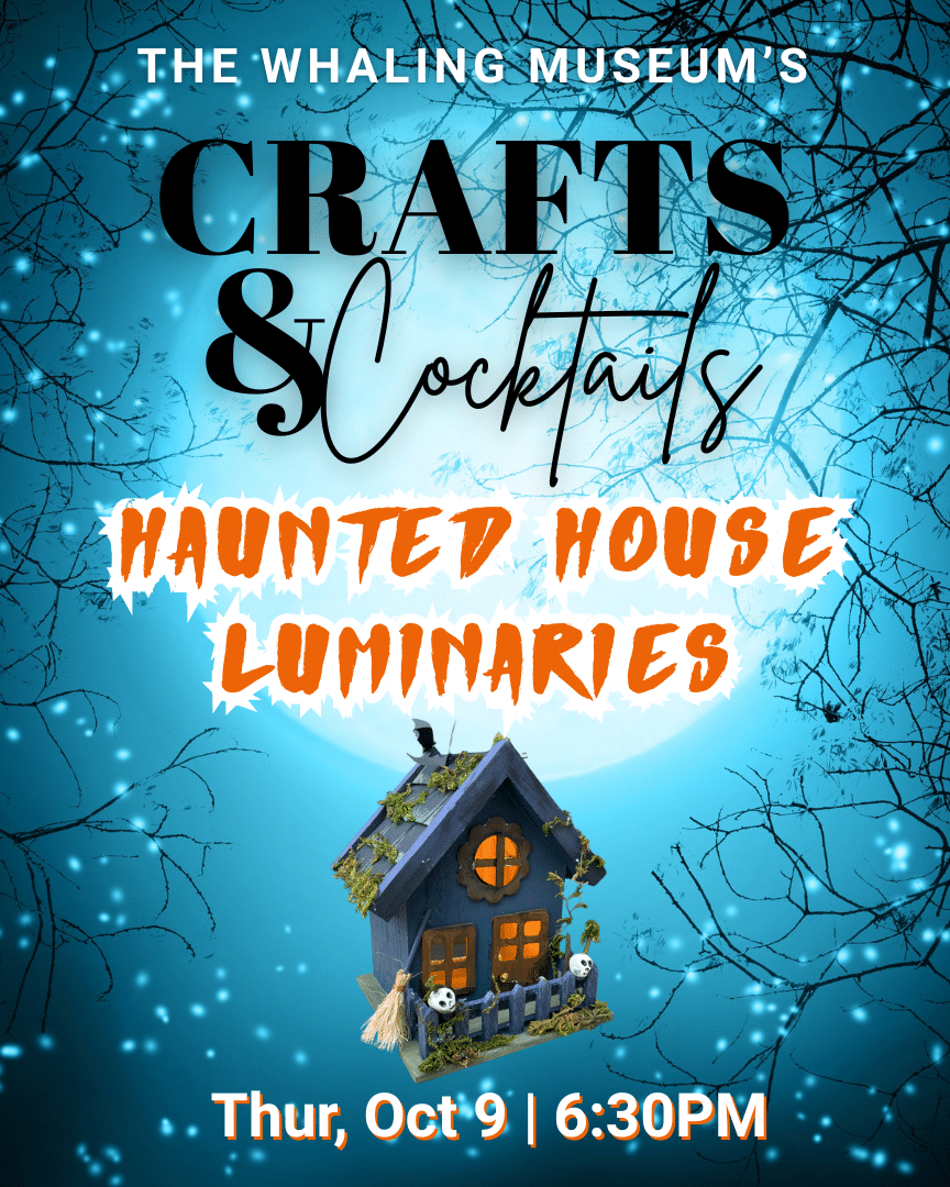 Crafts and Cocktails: Haunted House Luminaries 21+