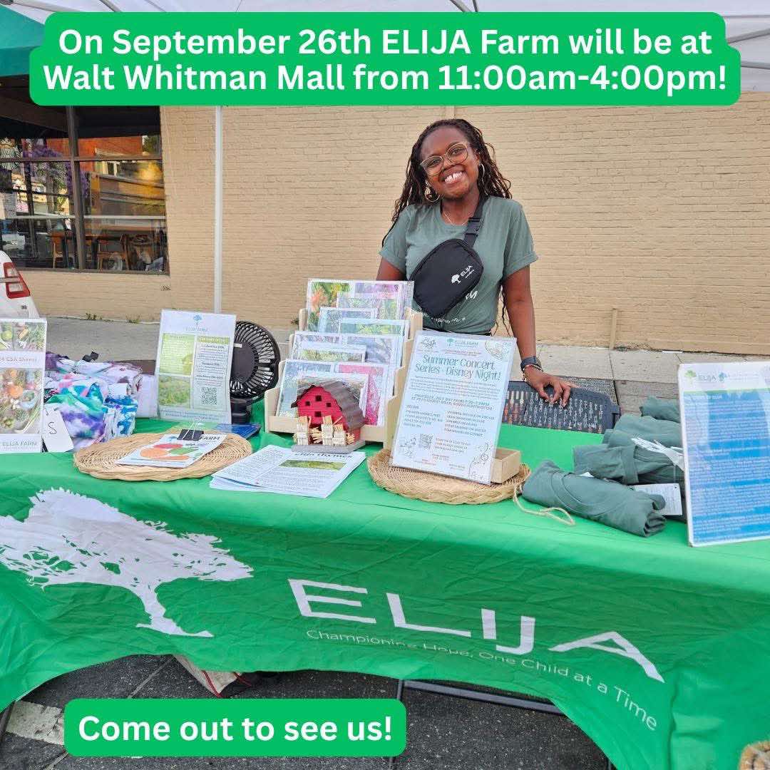 Elija Farm at Walt Whitman Shops - FREE