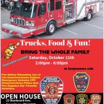 Trucks, Food, and Fun – Fire Department Open House – FREE