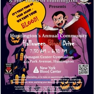 Huntington's Annual Halloween Blood Drive