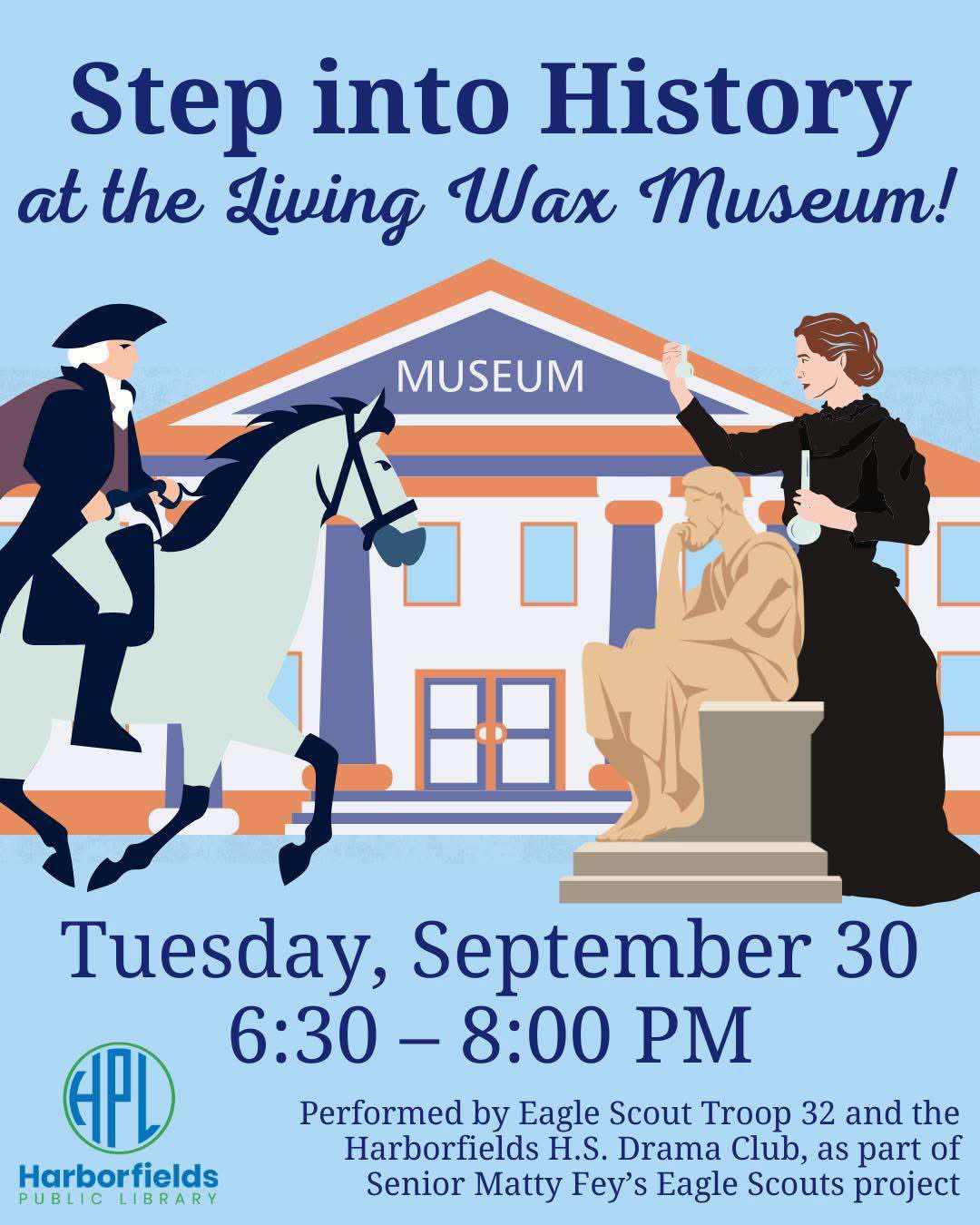 Step Into History at the Living Wax Museum - FREE