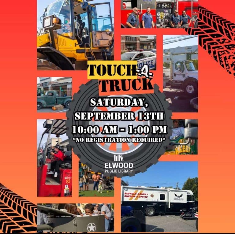 Touch A Truck - Elwood Public Library - FREE