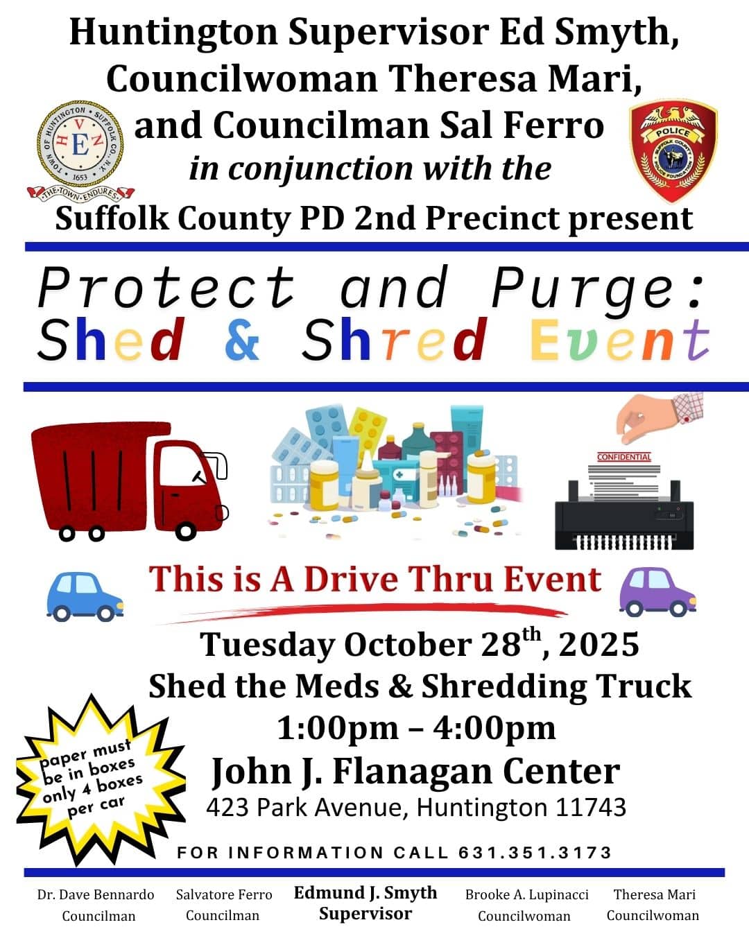 Protect and Purge: Shed and Shred Event - FREE