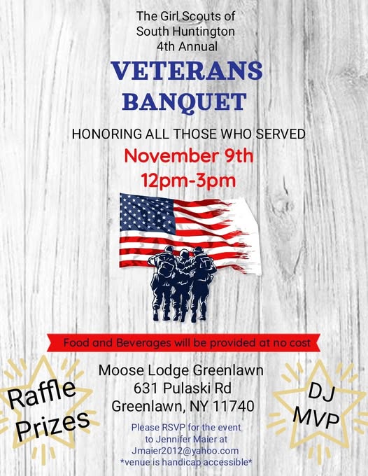 Veterans Banquet - Honoring All Those Who Served - FREE