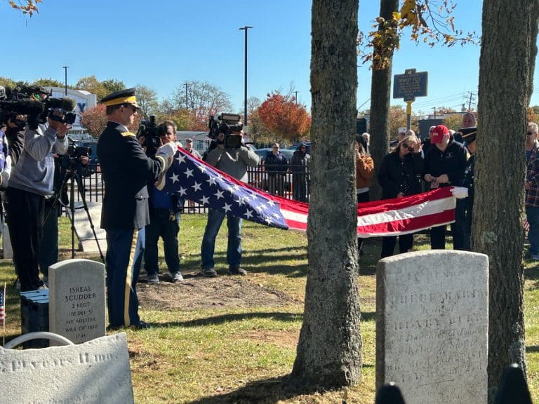 Flag Ceremony - Burr Cemetery Restoration Ceremony