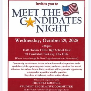Meet The Candidates Night - HHH PTA Council Student Legislative Committee