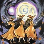 Spellbinding Paint and Sip at Nest on Main 2