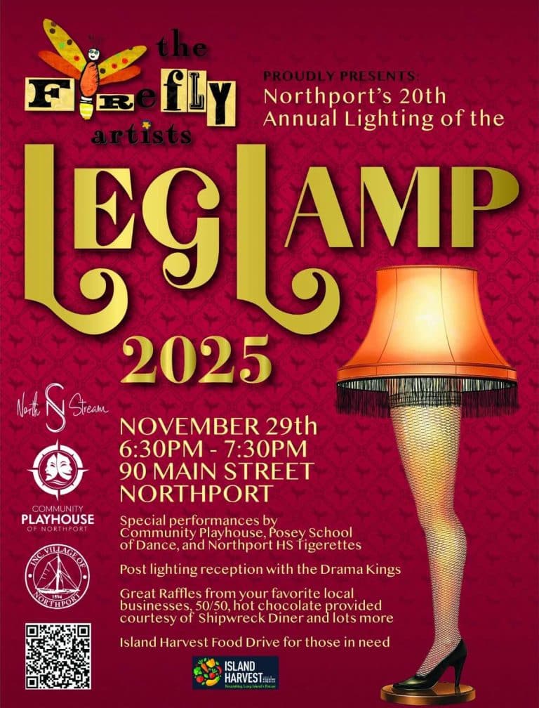 Northport's 20th Annual Lighting of the Leg Lamp