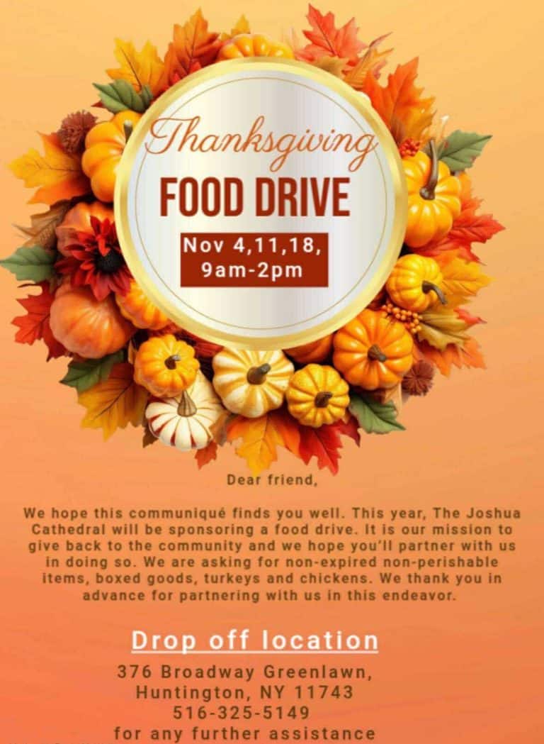 Joshua Cathedral Pantry Food Drive