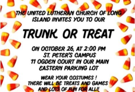 Trunk or Treat - United Lutheran Church of Long Island