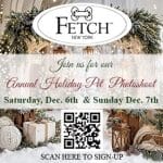 FETCH Annual Holiday Pet Photoshoot