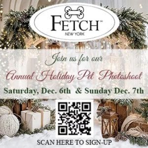 FETCH Annual Holiday Pet Photoshoot