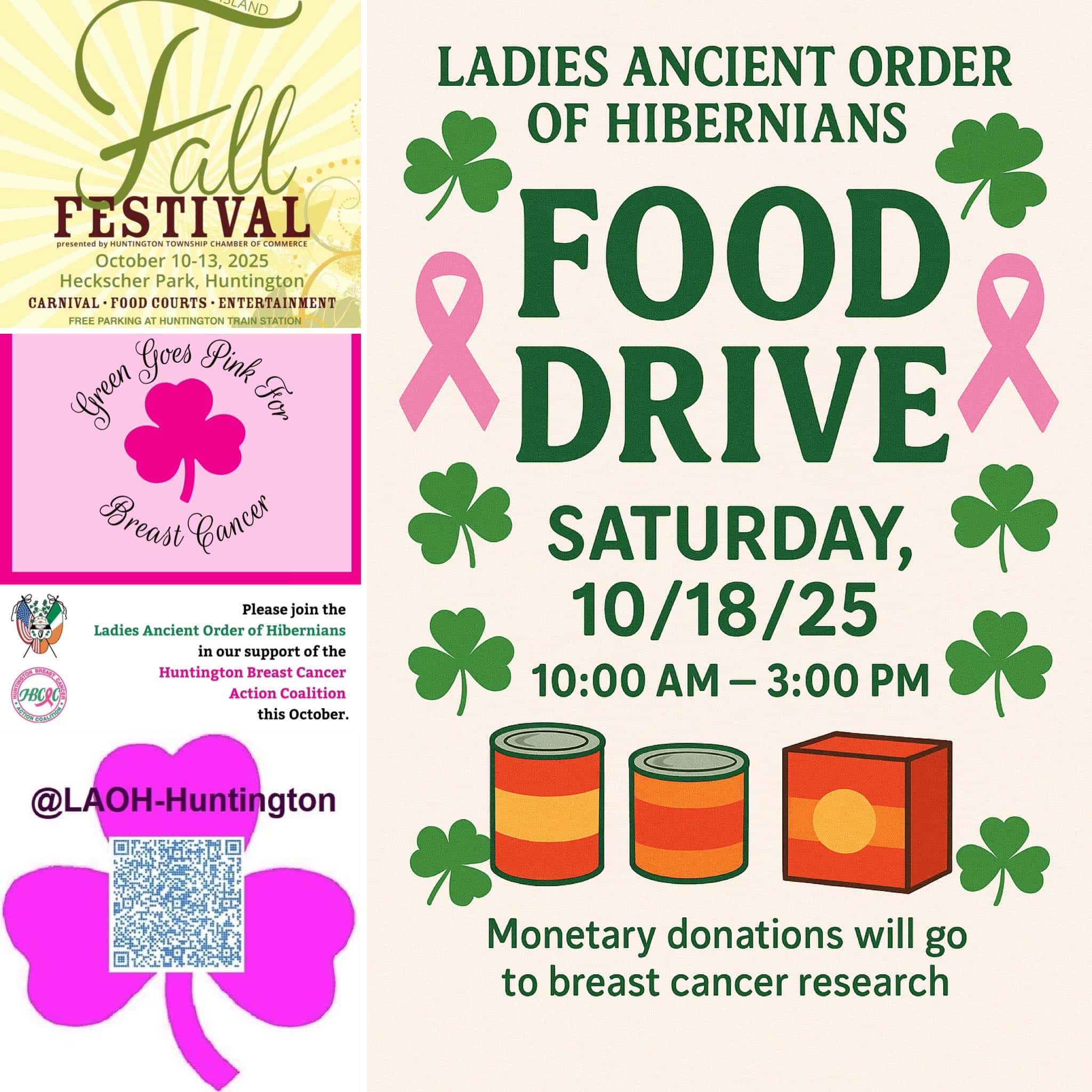 Ladies Ancient Order of Hibernians Raise Money for Breast Cancer Awareness