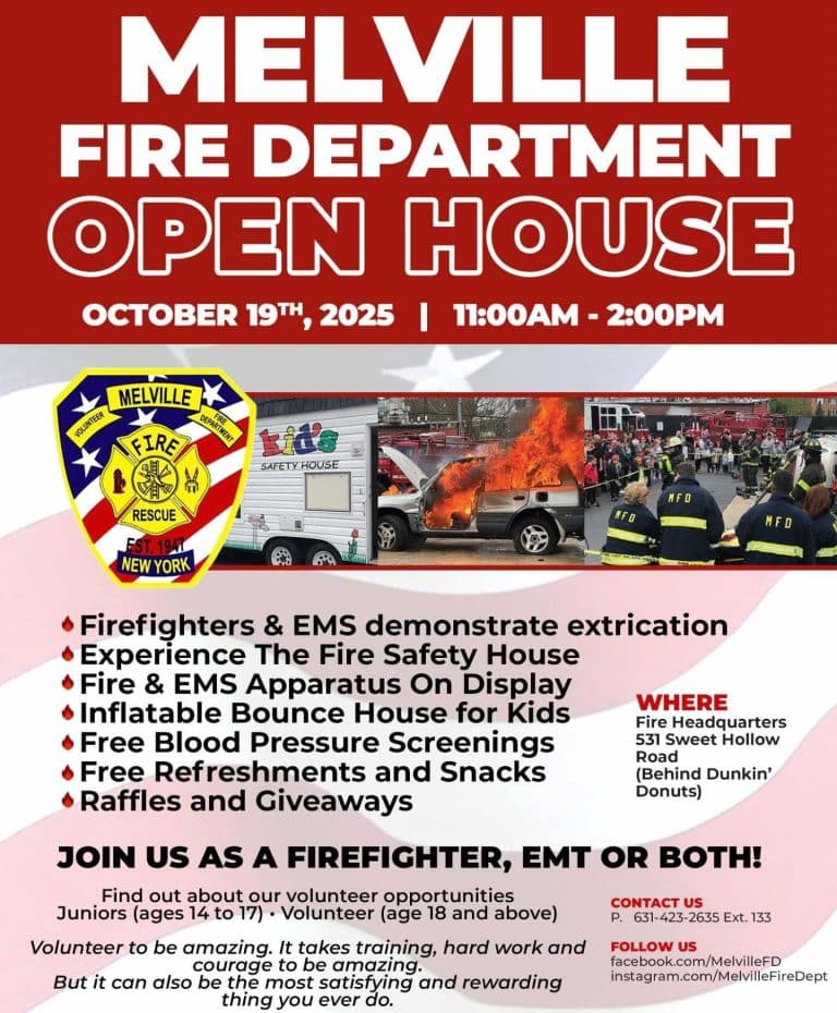 Melville Fire Department Open House - FREE