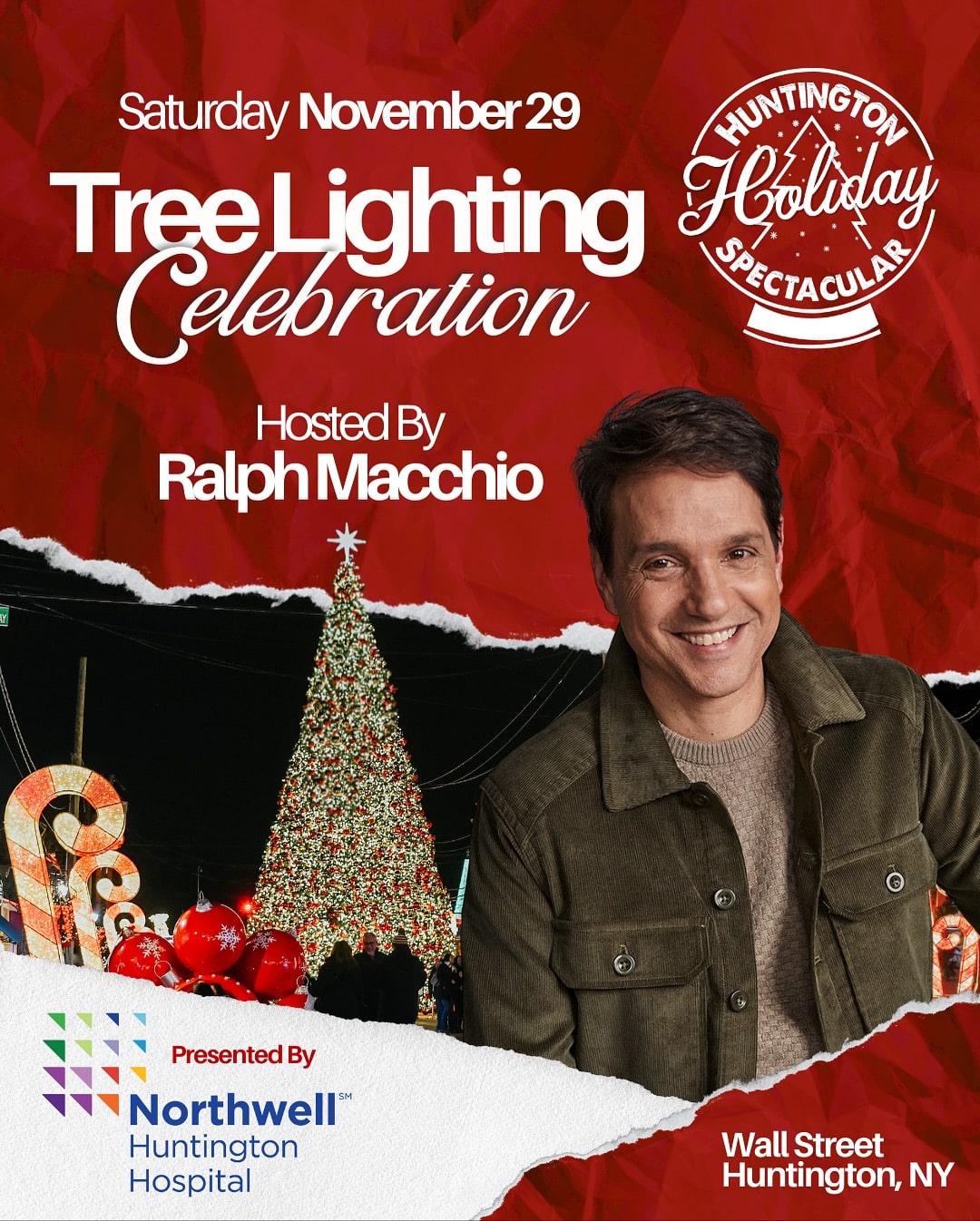 Huntington Holiday Spectacular Tree Lighting – FREE
