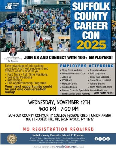 Suffolk County CareerCon - FREE