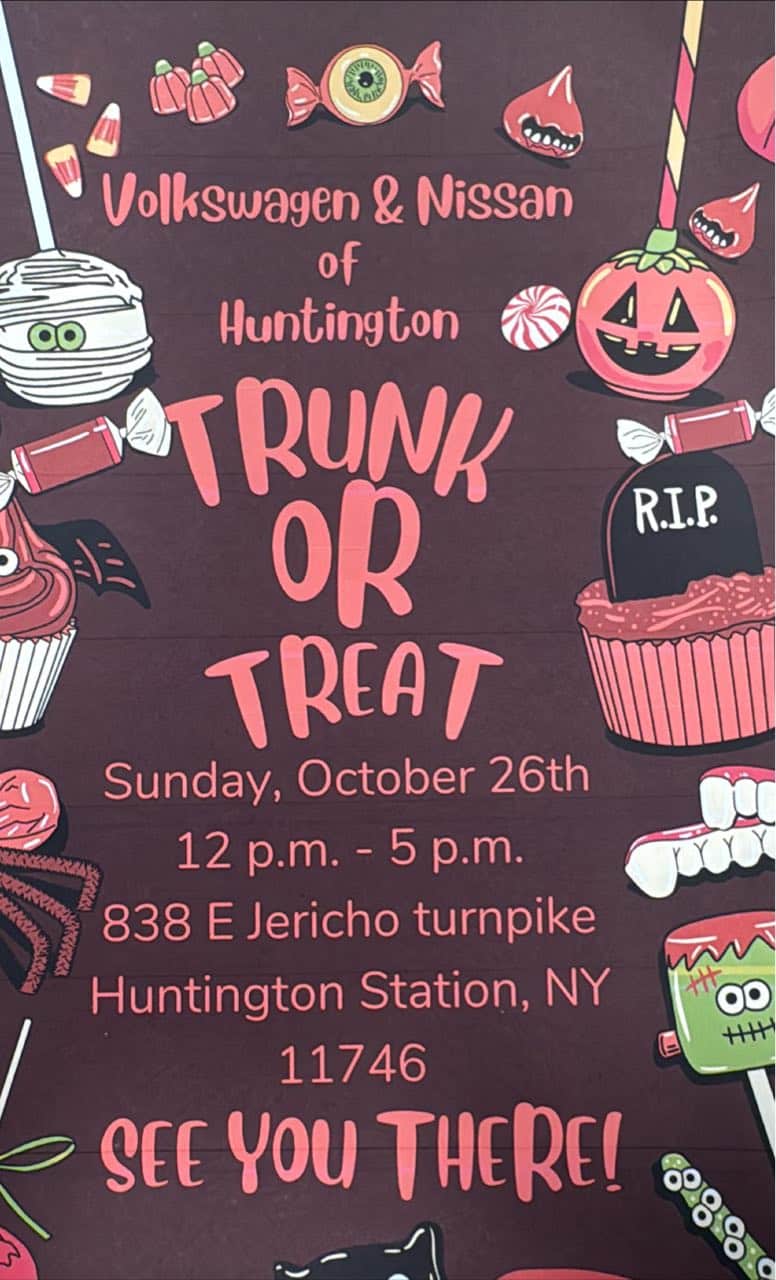 Trunk or Treat - Volkswagon and Nissan Huntington - FREE