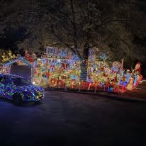 Misfit Island Christmas Lights