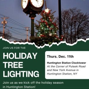 Holiday Tree Lighting - Huntington Station BID - FREE