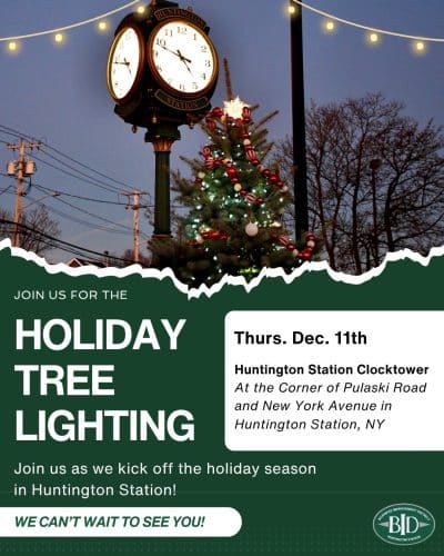 Holiday Tree Lighting - Huntington Station BID - FREE