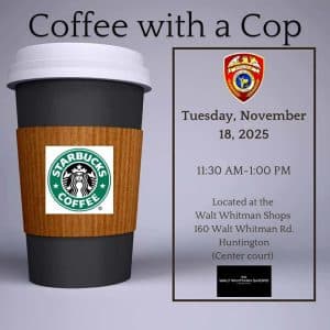 Coffee With A Cop - November 2025 - FREE