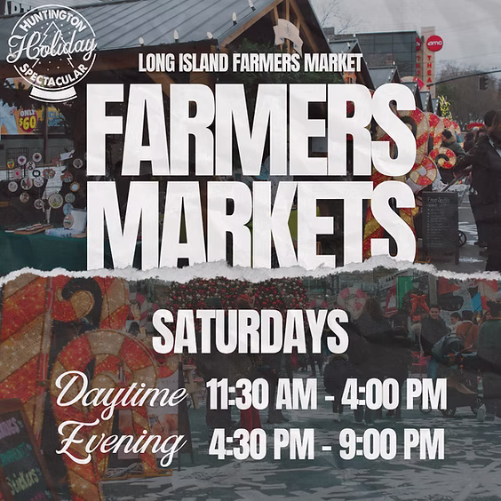 Farmers Market - Huntington Holiday Spectacular - FREE