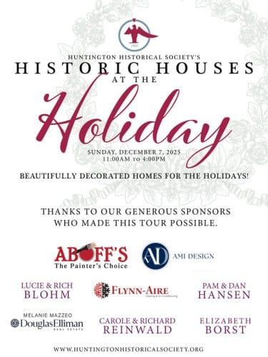 Holiday House Tour - Huntington Historical Society