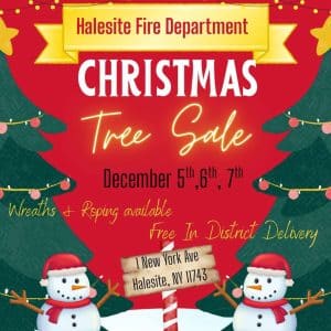 Halesite Fire Department Christmas Tree Sale