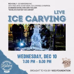 Ice Carving - Huntington Holiday Spectacular - FREE