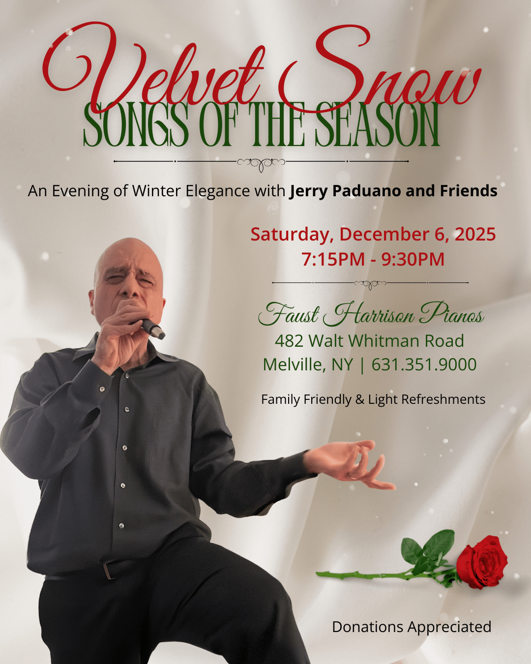Velvet Snow - Songs of the Season - FREE Concert
