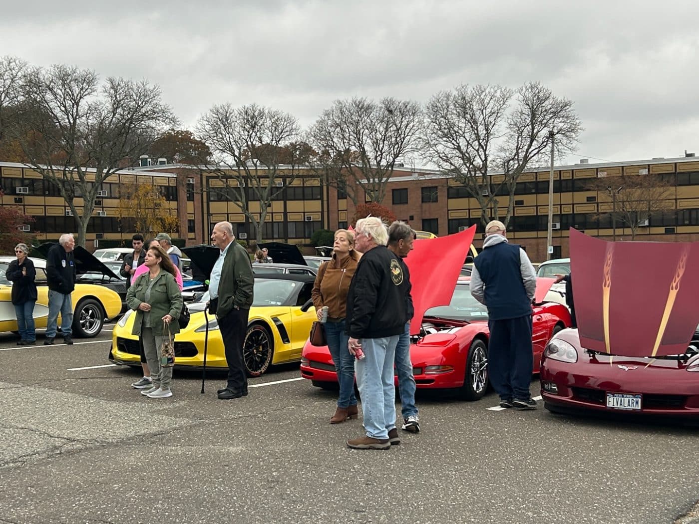 Waiting for the Judge's decisions. Al Statton Memorial Operation Enduring Care Benefit Car Show