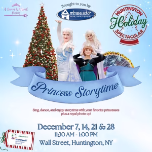 Princess Storytime - Huntington Holiday Spectacular - FREE