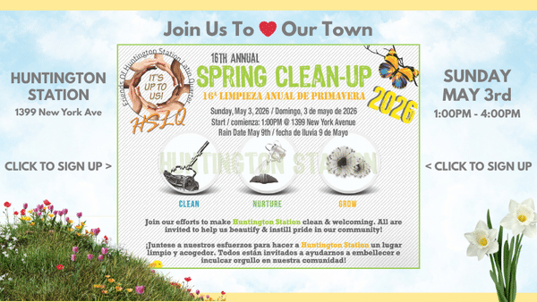 2026 HSLQ Huntington Station Spring Cleanup Mobile