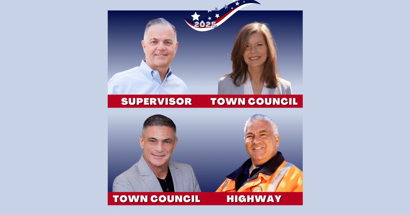 Town of Huntington Election 2025 Winners wide