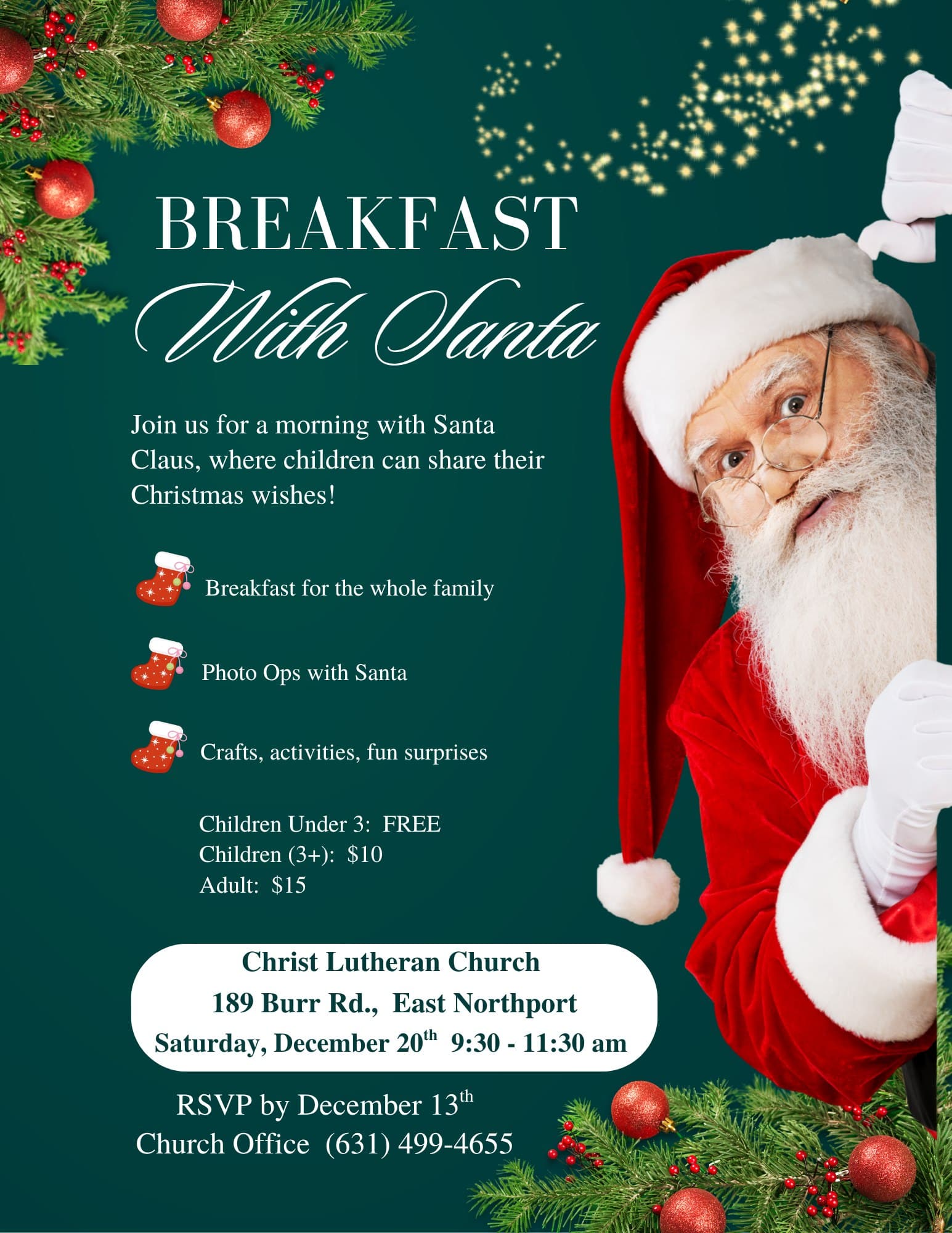 Breakfast With Santa