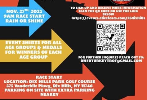 Dix Hills Fire Department Turkey Trot 5K - Thanksgiving Day