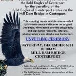 Bald Eagles of Centerport Statue Unveiling - FREE