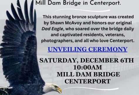 Bald Eagles of Centerport Statue Unveiling - FREE