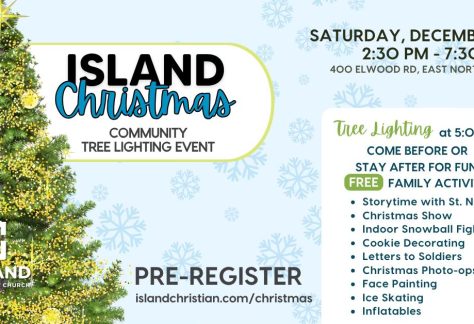 Island Christmas Community Tree Lighting - Free