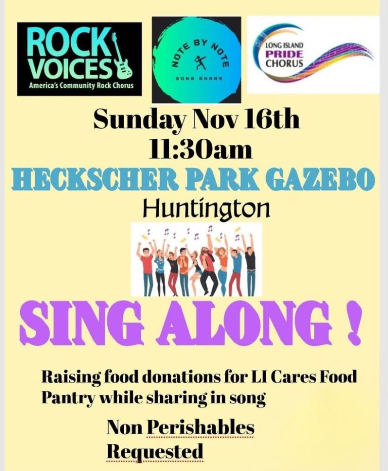 Long Island Pride Sing-Along - FREE