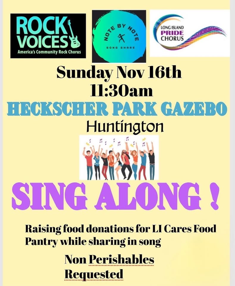 Long Island Pride Sing-Along - FREE
