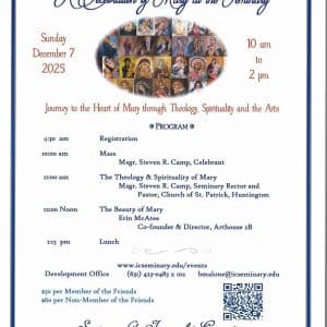 A Celebration of Mary at the Seminary