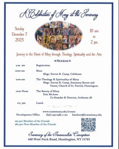 A Celebration of Mary at the Seminary