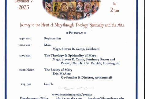 A Celebration of Mary at the Seminary