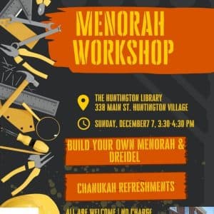 Menorah Building Workshop - Free