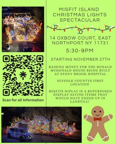 Misfit Island Christmas Lights Spectacular - FREE