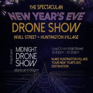 Huntington Holiday Spectacular New Year's Eve Drone Show - FREE