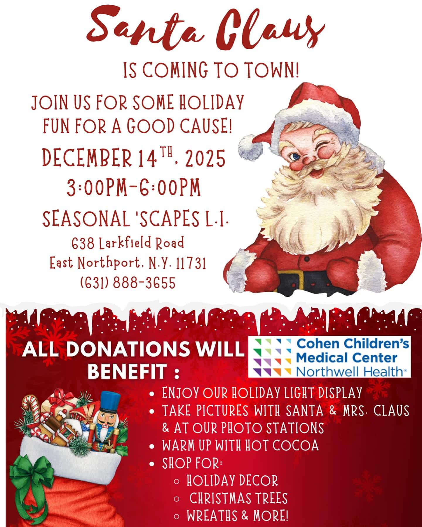 Santa Claus is Coming To Town - Seasonal 'Scapes - FREE