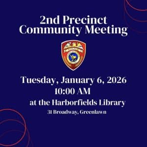 Suffolk County Police Department 2nd Precinct Monthly Community Meeting - January 2026